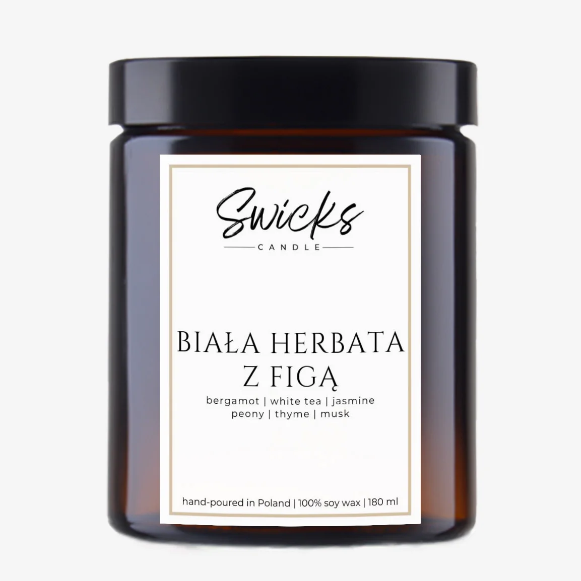 Świeca sojowa 180 ml w pudełku | dowolny zapach