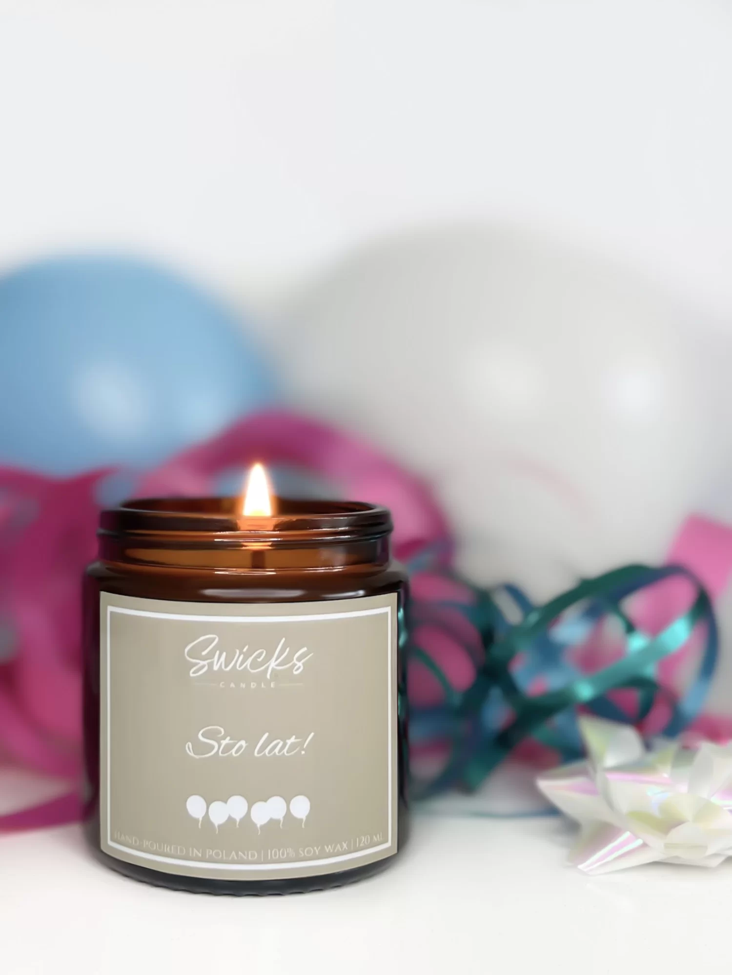 Świeca sojowa STO LAT 120 ml