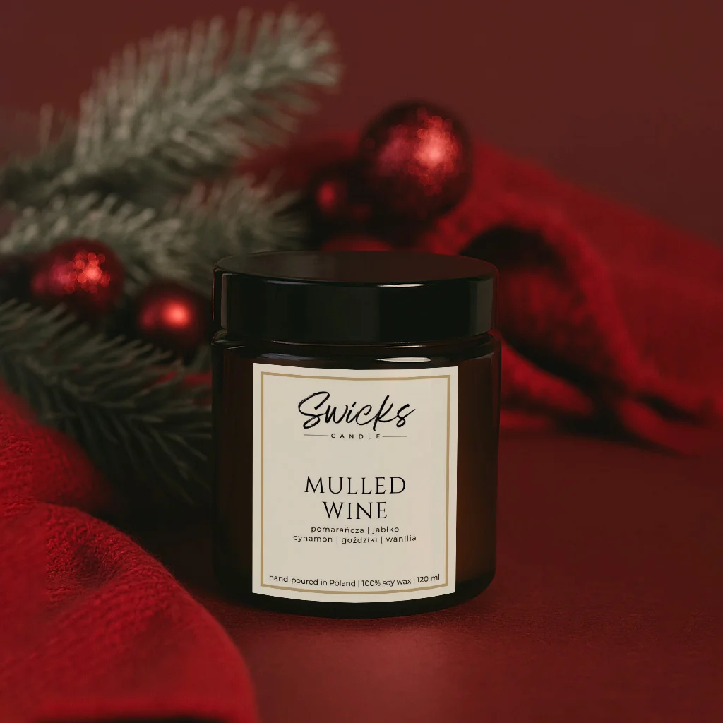 Świeca sojowa MULLED WINE 120 ml