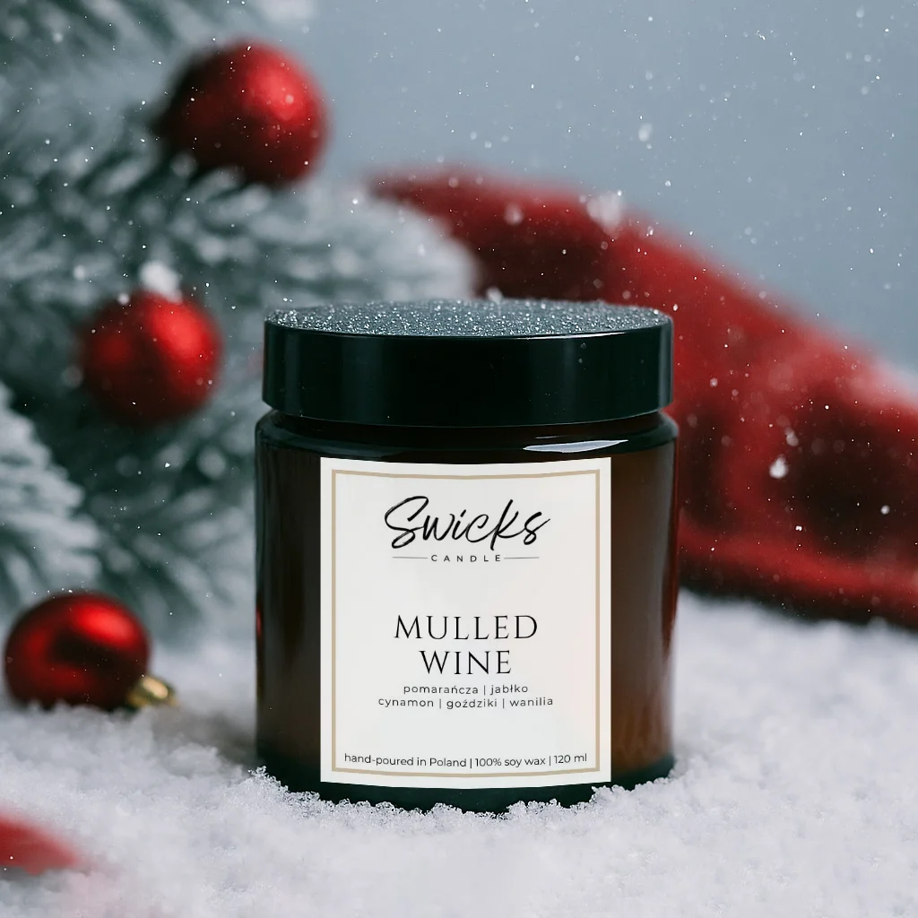Świeca sojowa MULLED WINE 120 ml
