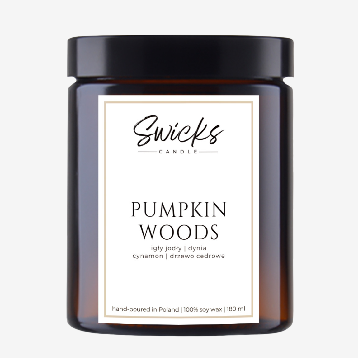 Świeca sojowa PUMPKIN WOODS 180 ml
