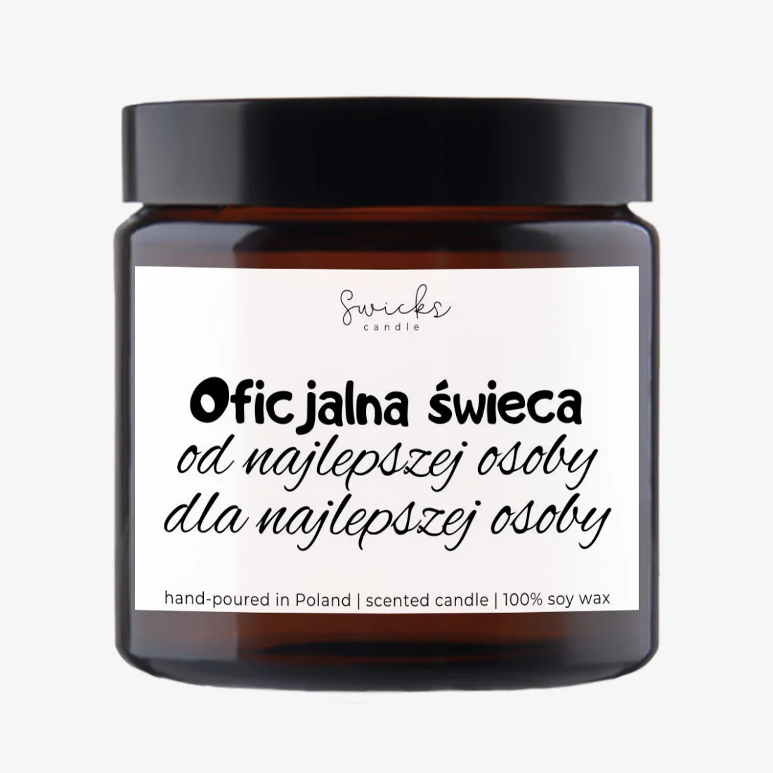 Oficjalna świeca od najlepszej osoby dla najlepszej osoby 120 ml