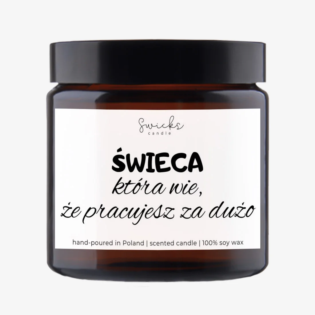 Świeca, która wie, że pracujesz za dużo 120 ml