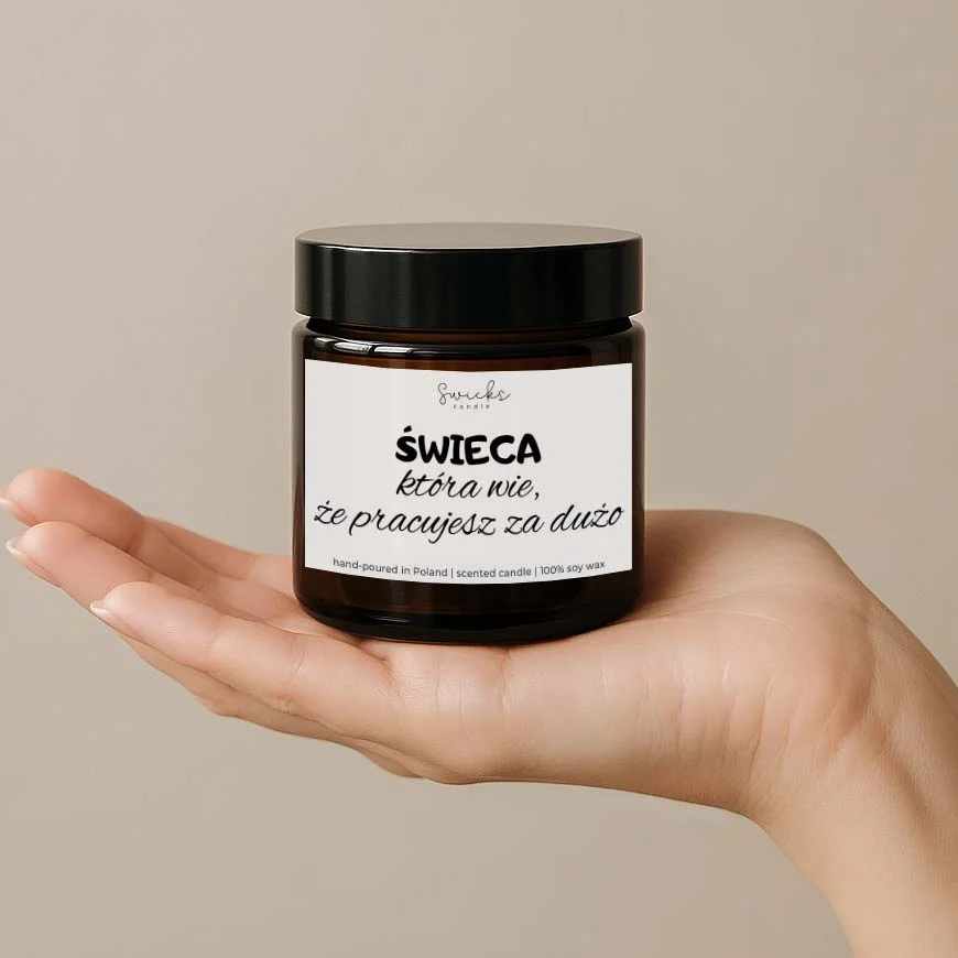 Świeca, która wie, że pracujesz za dużo 120 ml
