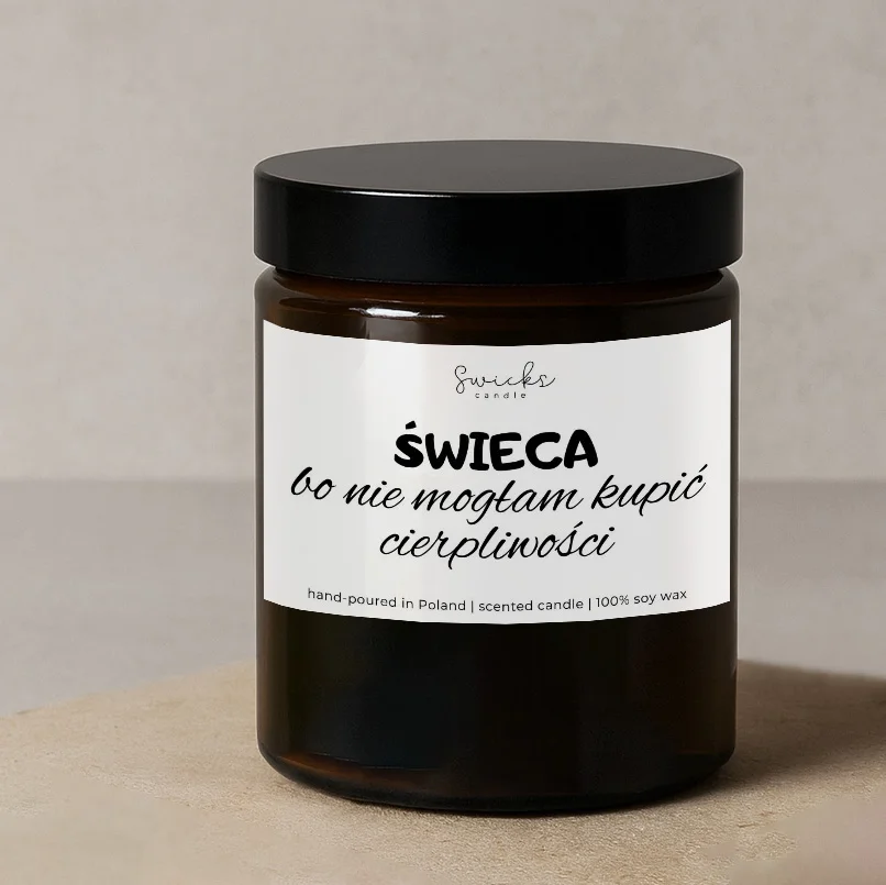 Świeca bo nie mogłam kupić cierpliwości 180 ml