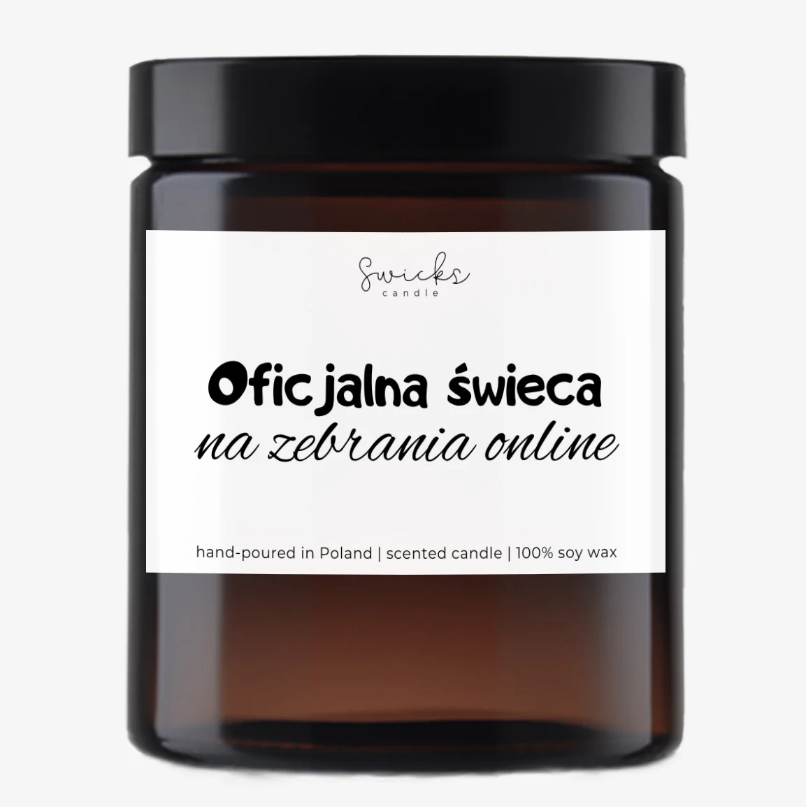 Oficjalna świeca na zebrania online 180 ml