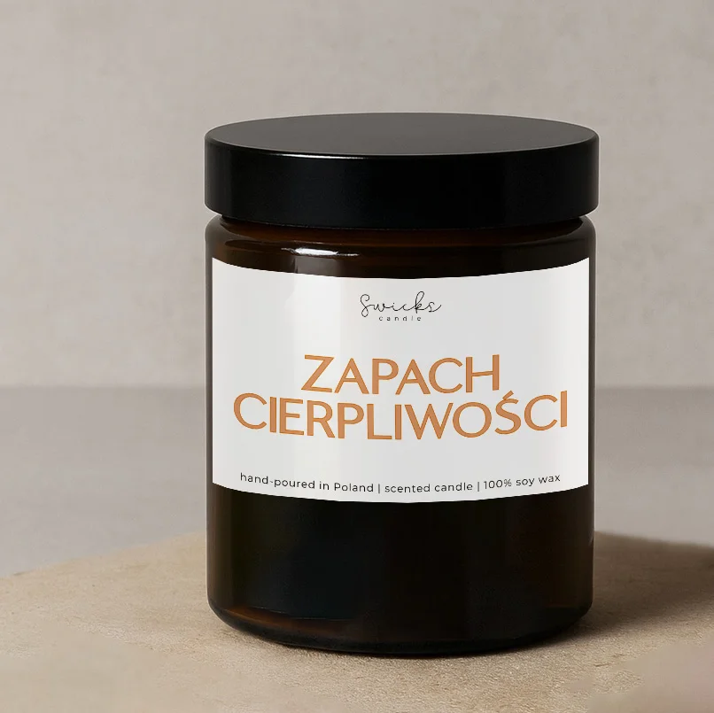 Świeca ZAPACH CIERPLIWOŚCI 180 ml