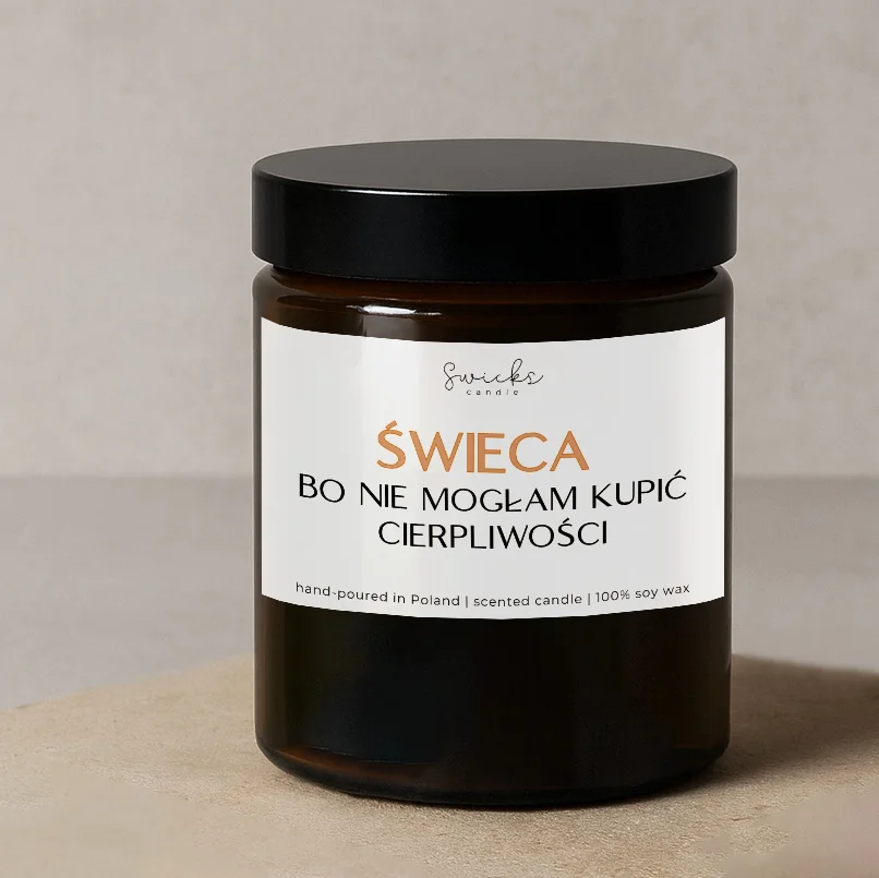 Świeca bo nie mogłam kupić cierpliwości 180 ml